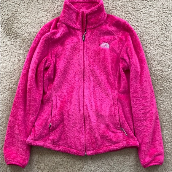 The North Face pink fleece zip-up - Picture 1 of 2